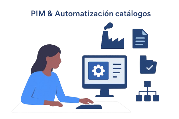 P I M &
Automatización catálogos